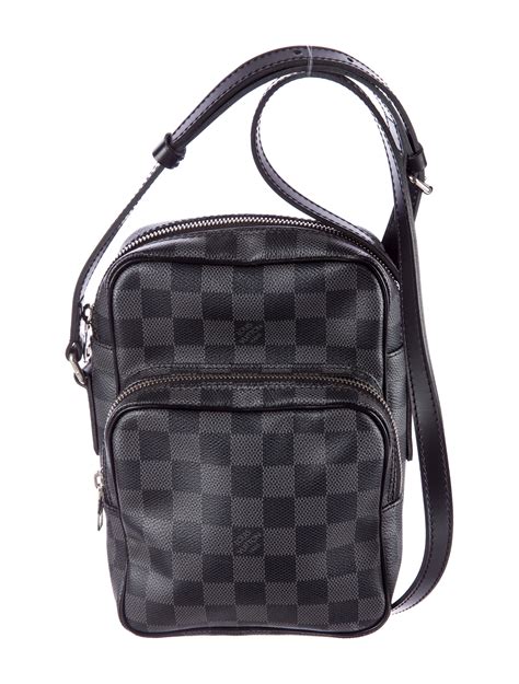 black louis vuitton checkered bag|louis vuitton black bag small.